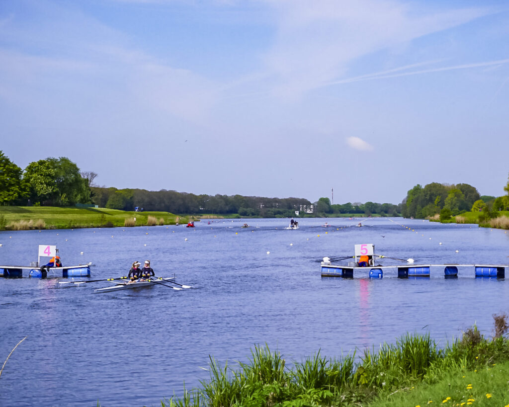 Rudern Regatta in Bremen auf dem Werdersee, vom Bremer Sport Club e.V. (BSC)
